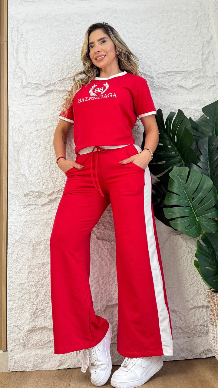 Miniatura 5 de Conjunto bordado Balenciaga Ref: 2326 - COLOR: CAFE, TALLA: L/XL